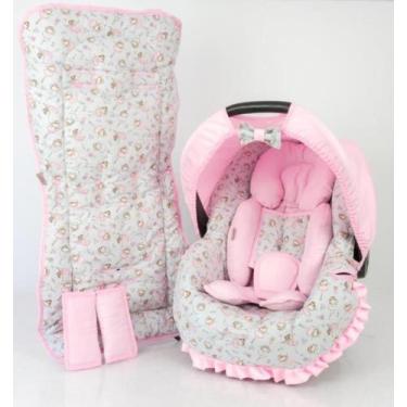 Imagem de Kit capa de bebê conforto+carrinho+redutor  para maxi cosi - ALAN PIER