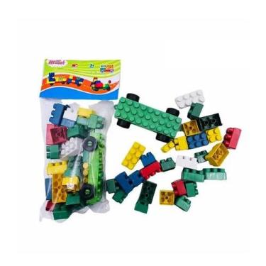 Imagem de Blocos de Montar Brin Car Fácil 30 peças - Millah