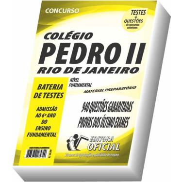 Imagem de Apostila Colégio Pedro II - Admissão ao Ensino Fundamental - Bateria d