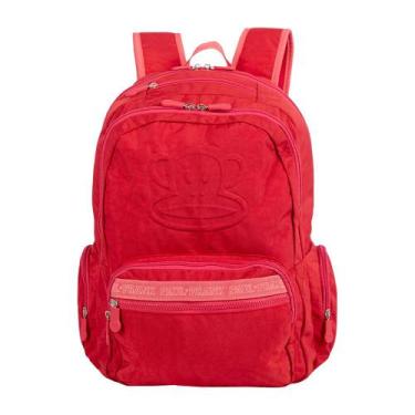 Imagem de Mochila De Costas Juvenil Paul Frank Premium Sestini, Cereja