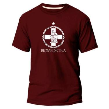 Imagem de Camiseta Algodão Premium Estampa Dtf Faculdade Biomedicina - Pavesi, B