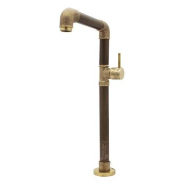 Imagem de Torneira Rustica Retro Industrial para Lavabo 38cm 2328 - Império das 