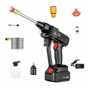 Imagem de Lavadora De Alta Pressão Pra Carro Sem Fio Portátil Bateria 48v - Omni