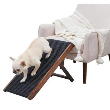 Imagem de Rampa P/ Cachorro Todas As Raças Antiderrapante Segura 50cm - Dogs & C