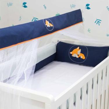 Imagem de Kit de Berço Coleção Light - 06 Peças - Bebê & Enxoval, Raposinha Mari