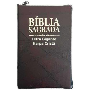 Imagem de Bíblia Sagrada - Possui LETRAS GIGANTES - Harpa Cristã - Tamanho Grand