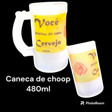 Imagem de Caneca de Chopp 480ml - Andfer Estamparia, 480ml