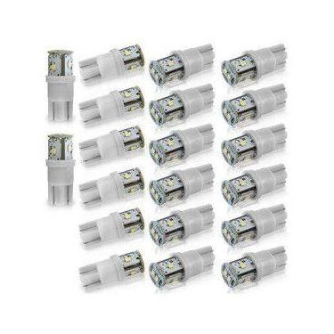 Imagem de  Kit Lâmpada LED Modelo Esmagada H7 20W 6 Leds 20 Lâmpadas - Autopoli