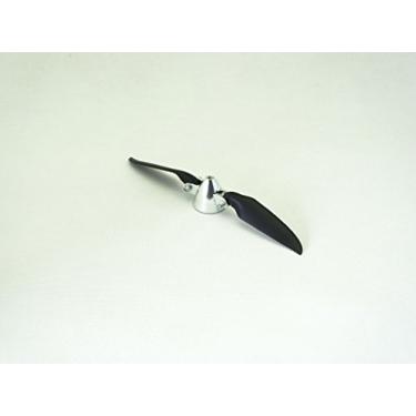 Imagem de Viloga RC Plane Folding Propeller 7.5X4 inch w/Spinner Size D28×H27mm, and Motor Shaft Diameter φ3.17 with CNC Aluminum Alloy Spinner (7.5X4, Shaft Φ3.17)