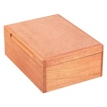 Imagem de Pequeno Caixa de charuto de cedro, manutenção de alcoolização, hidratante, grande capacidade, 30-50 caixas de charuto seladas espessadas Feito à mão