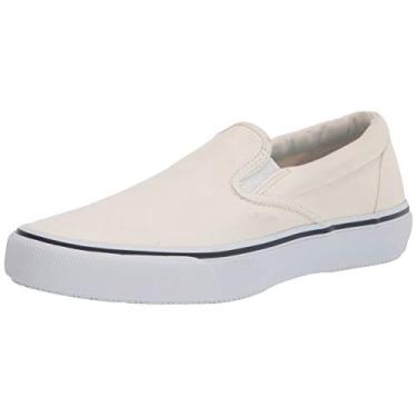 Imagem de Sperry Striper Ii tênis masculino sem cadarço, Sw White, 11.5 Wide