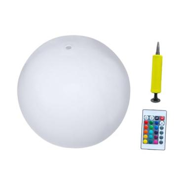 Imagem de Colaxi 4 peças inflável bola de praia piscina jogo de praia bola 15.75 polegada verão água jogo mudança de cor para jardim pátio crianças adultos