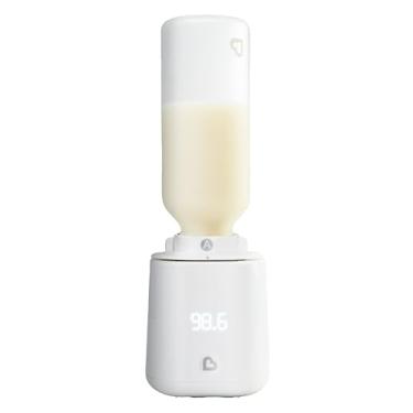 Imagem de Munchkin Aquecedor de mamadeira de toque simples com visor digital de temperatura – Sistema de aquecimento seguro e fácil de 37 °C, compatível com a maioria das marcas de mamadeiras (plug-in)