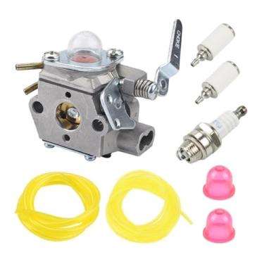 Imagem de Carburador compatível com Poulan 530071634 WeedEater Craftsman GE21 PE550 Edger acessórios para cortador de grama peça de ferramenta elétrica carburador 530069654