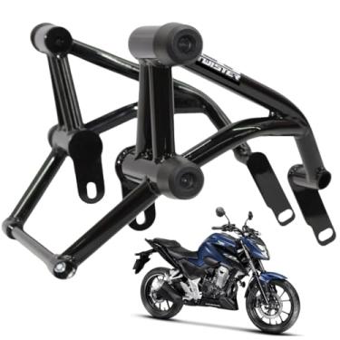 Imagem de Protetor Stunt Race CB 300F TWISTER Slider de proteção motor e carenagem Stunt Cage 2023 em diante (PRETO BRILHO)