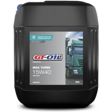 Imagem de Óleo do motor a GT-OIL MAX TURBO 15W40 MINERAL 20L