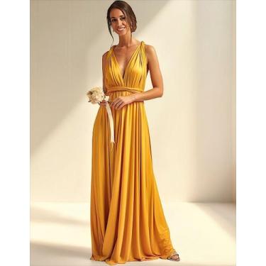 Imagem de Vestido Madrinhas Longo Varias Formas De Uso Multiformas - Casual Dres