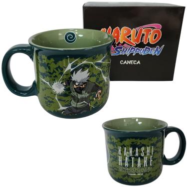 Imagem de Caneca Kakashi Hatake Cerâmica 470ml Oficial Naruto Shippuden