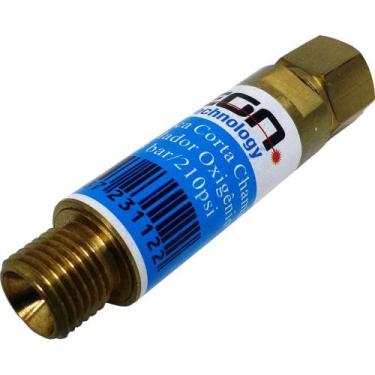 Imagem de Válvula Seca Regulador Oxigênio Corta Chama Omg - OMEGA