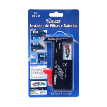 Imagem de Testador De Pilhas E Baterias Testa Aa Aaa 9v Western Bt-2w