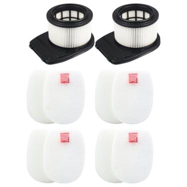 Imagem de CPAI Filtro de substituição compatível com aspirador Shark WZ531H Cordless Pro Stick (2 filtros HEPA 4 filtros de espuma, 4 filtros de feltro)