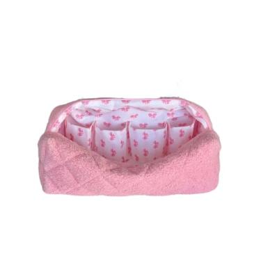 Imagem de Bolsa de viagem sherpa para ferramentas e acessórios de cabelo – compatível com Dyson Airwrap, tubarão, bolsa de armazenamento de viagem, organizador de estojo de viagem portátil, bolsa de cosméticos