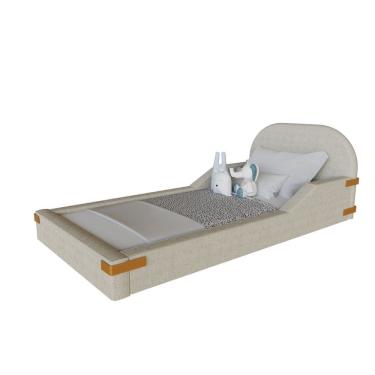 Imagem de Cama Montessoriana Solteiro Infantil Mavi Bege/Caramelo