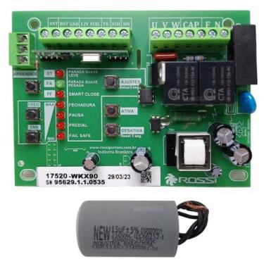 Imagem de Placa Central Motor Portão Mx30 Kx30fs Rossi Dz3 Dz4 Nano