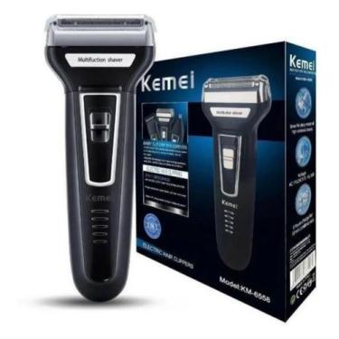 Imagem de Máquina De Cortar Cabelo E Barba Aparador De Pelos Km6333 - KEMEI