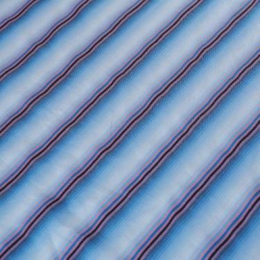 Imagem de Tecido de popeline de algodão tingido de fio de seda da The Yard, tecido de popeline às riscas de cor degradada, adequado para vestidos da moda, camisas, saias, acolchoado e artesanato (3 jardas