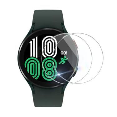 Imagem de 2x Películas Vidro Temperado Compatível com Galaxy Watch4 44 - teck Ki
