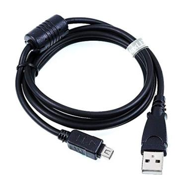 Imagem de MaxLLTo Cabo USB para Olympus Tough TG-860 TG-870, cabo de carregamento de sincronização de dados USB extra longo de 1,5 m 2 em 1 para câmera Olympus Stylus Tough TG 860 TG 870