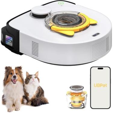Imagem de Aspirador de pó Robô, Sucção Ultraforte de 22.000Pa - Aspirador de pó Robô Automático para Pelos de Animais de Estimação e Carpetes, Limpeza Sem Emaranhados, Mapeamento Inteligente com Navegação LiDAR