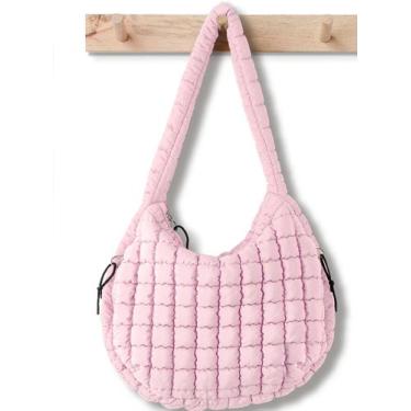 Imagem de Sacola acolchoada Babysun para mulheres, grande de nylon acolchoado