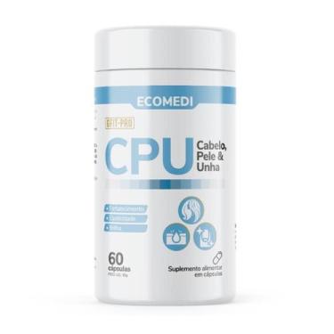 Imagem de Vitamina Cabelo Pele e Unhas 60 Capsulas Ecomedi Sem Sabor