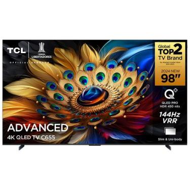 Imagem de Smart TV QLED 98" Android TV Ultra HD 4K TCL C655 Comando de Voz HDR10