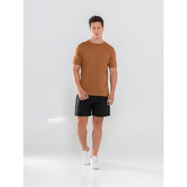 Imagem de Camiseta Masculina Manga Curta Algodão Peruana Premium Fio-Masculino