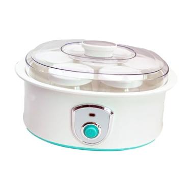 Imagem de WeiLaiKeQi Fabricante de iogurte com timer aço inoxidável portátil compacto 1.26l Máquina de iogurte automática para cozinha de restaurante doméstico de café