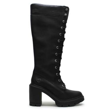 Imagem de Timberland Bota feminina Allington Heights de 15 cm, Preto Jet, 35