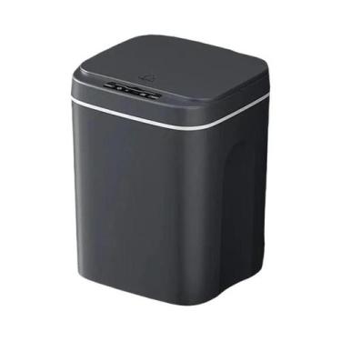 Imagem de Lixeira Com Sensor Automático Sem Toque, À Prova D'água, Inteligente, 