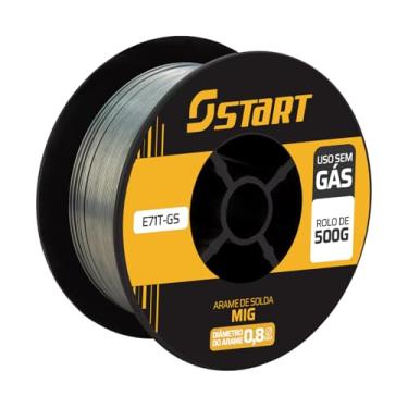 Imagem de Arame Para Solda Mig De 0,8mm Rolo Com 0.5kg Sem Gás Start