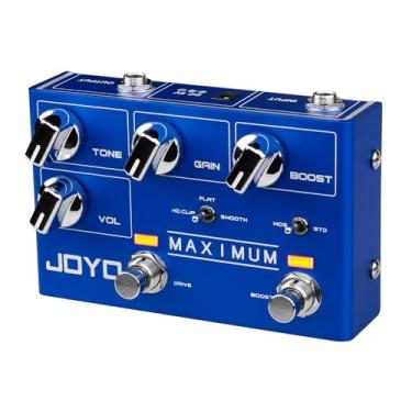 Imagem de JOYO Overdrive Pedals R Series Dual Channel Pedal Clean and Wild Overdrive Effect for Electric Guitar (Maximum R-05)