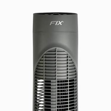 Imagem de Ventilador de Torre FIX, 86cm, 3 Velocidades, Super Silencioso, Compacto, 127V, Cinza