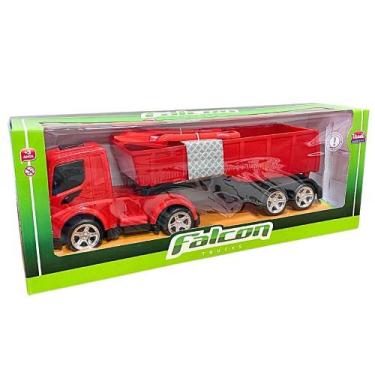 Imagem de Carreta Falcon Basculante Cores Sortidas 212 - Usual Brinquedos, Sorti