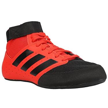 Imagem de adidas Sapato de Luta Livre Masculino Mat Hog 2.0, Vermelho/preto, 5.5