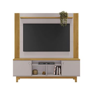 Imagem de Estante Home para TV até 65 Polegadas Bálsamo JCM Móveis Nature/Off