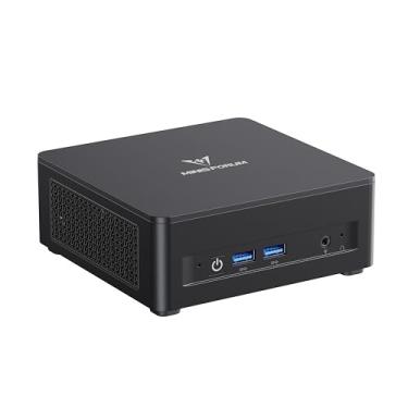 Imagem de MINISFORUM Mini Pc Um760 Slim, Processador Amd Ryzen 5 7640Hs (6C/12T, Até 5,0 Ghz), 16 Gb De Ram Ddr5 E Ssd Pcie 4.0 1 Tb, Suporte Para Saída Hdmi 2.1/Usb4 8K A 60 Hz, Wi-Fi 6E/Bt 5.3/Ligação Autom