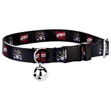 Imagem de Country Brook Petz - Coleira de gato I Love Mom - Coleção Attitude com 2 designs indomáveis