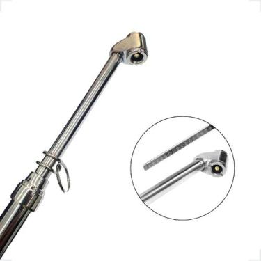 Imagem de Calibrador De Pressão Duplo Pneus 10160psi Reforçado - ROTTA