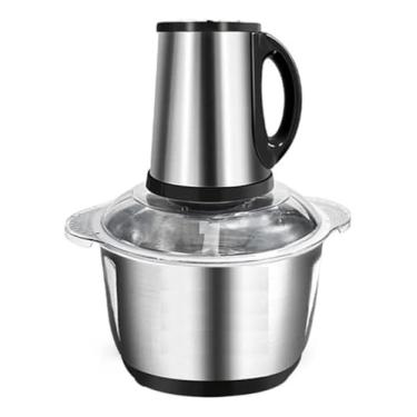 Imagem de Processador De Alimentos De Carne Legumes Temperos Elétrico Motor Potente 850w Multiprocessador Aço Inox (5L - 110V)